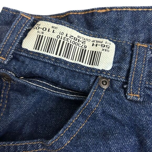 G&K Services Jeans Men's 38X34 Cat 2 Flame Resistant 100%‎ Cotton Blue Denim VTG - Picture 11 of 13